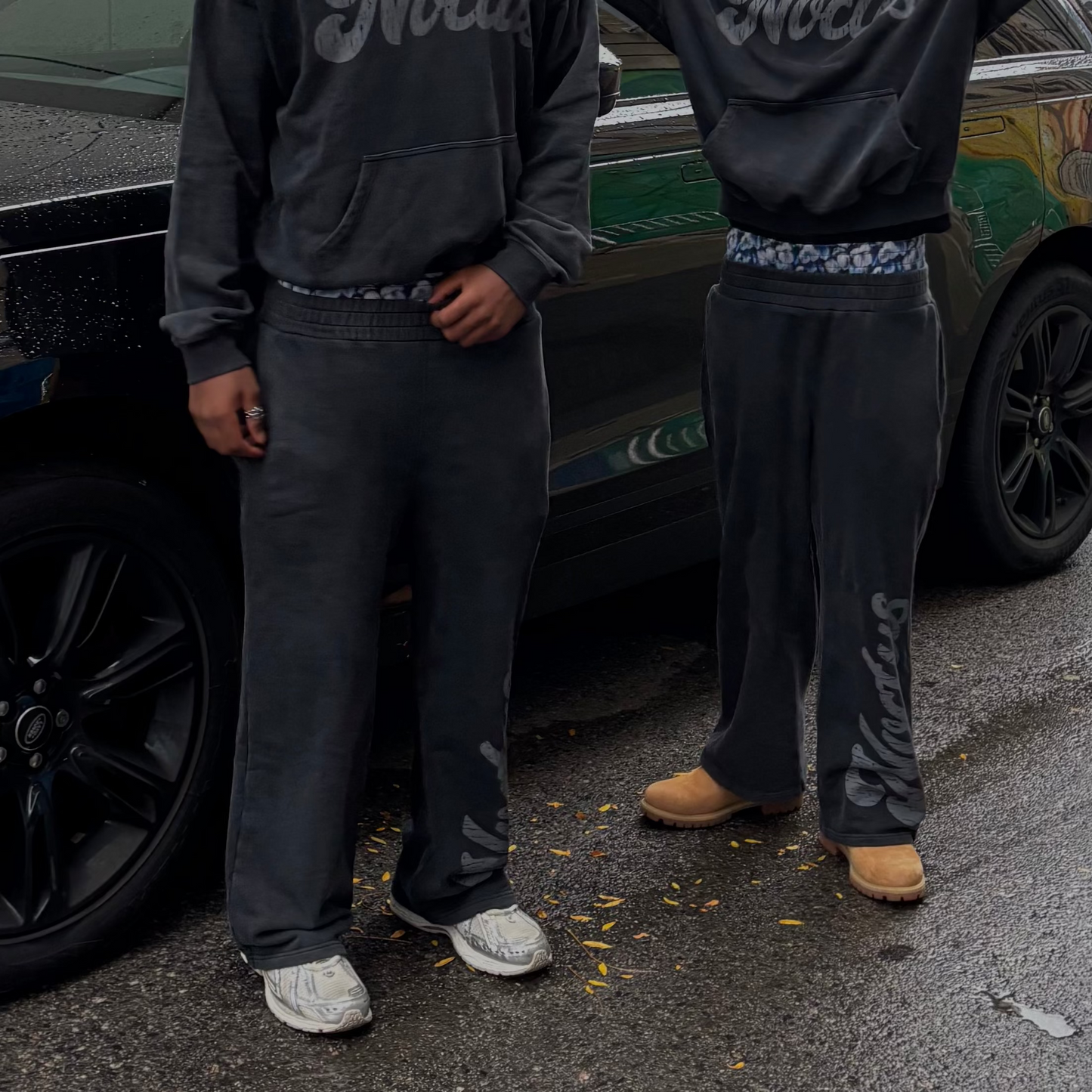 NVCTUS PETAL SWEATS - BLACK