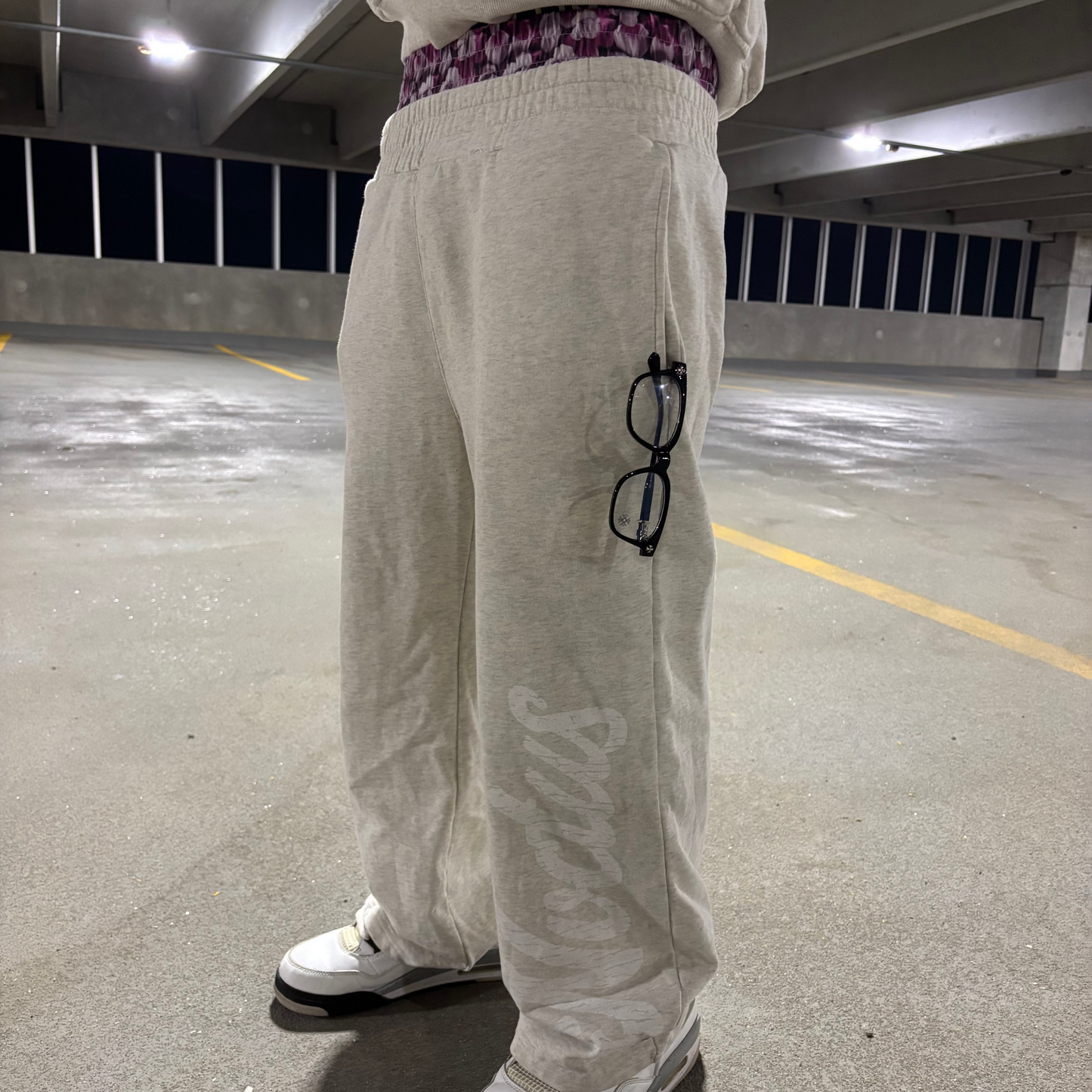 NVCTUS PETAL SWEATS - WHITE