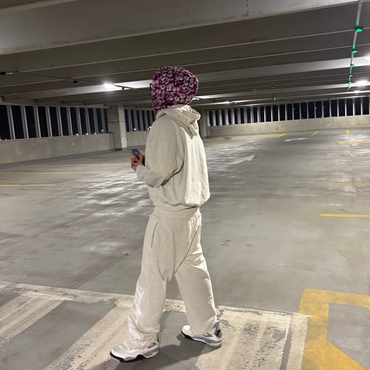 NVCTUS PETAL HOODIE - WHITE